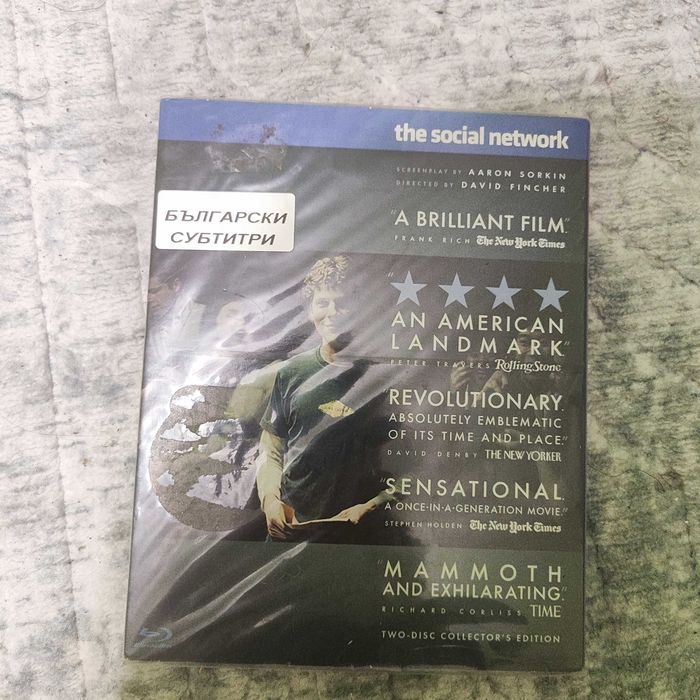 The Social Network Blu ray с БГ СУБ