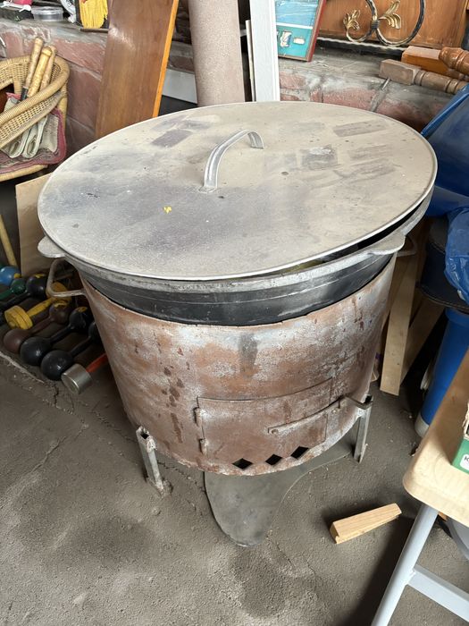 Продам казан с печкой