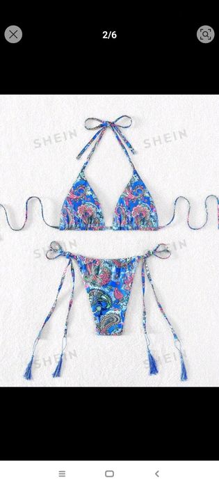 Costum de baie albastru