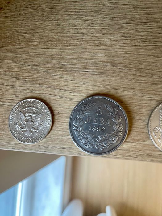 Сребърни монети перфектно състояние