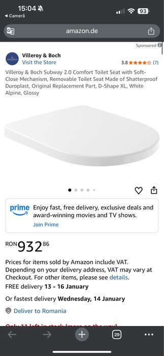 Villeroy & Boch capac wc