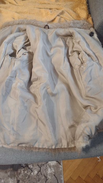 Дамско кожено палто