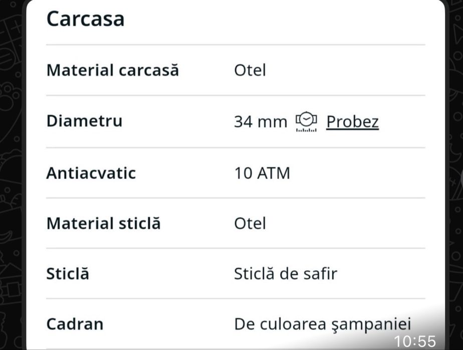 Ceas Rolex nou femei original