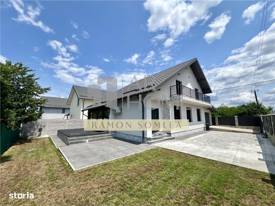 Casa de lux, 5 camere, prima inchiriere, zona exclusivista, Paulesti,