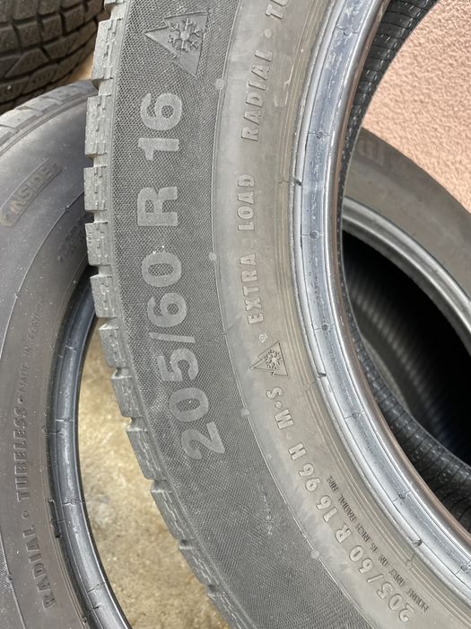 4 бр.Зимни гуми Continental/contiwinter contact TS830P/205/60/R16/dot2