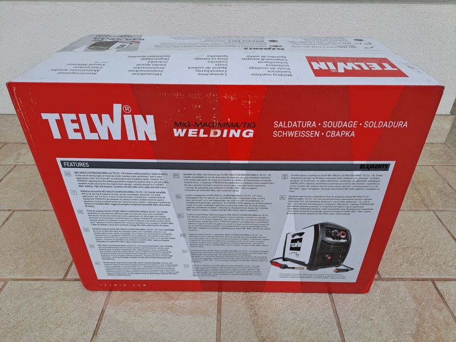 Telwin Maxima 200 Synergic tip MIG-MAG, 170 A, 230 V,Cod: 816087 Nou