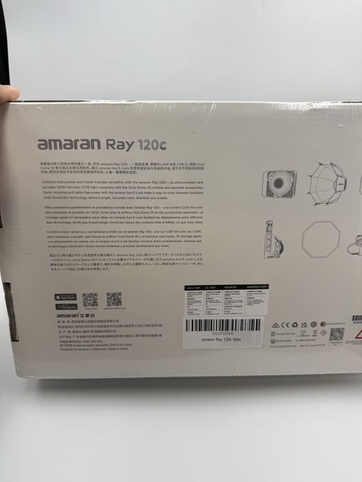 Amaran Ray 120c lampa video Led