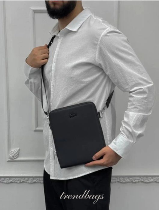 Сумка мужская LACOSTE, через плечо