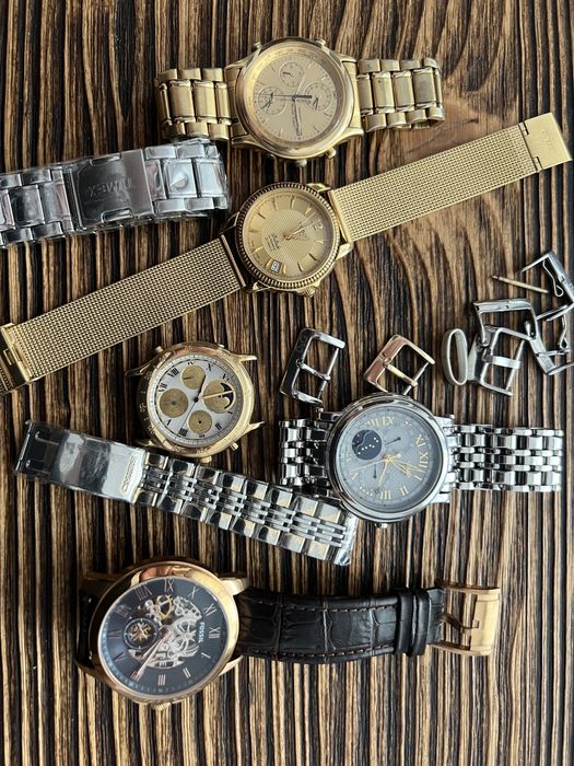 Vand lot de ceasuri cu defecte pentru piese, Tissot, Seiko, Citizen,