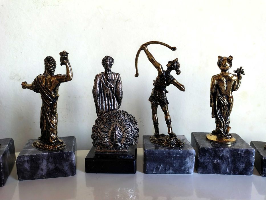 Колекционерски Бронзови Фигурки-Боговете На Олимп