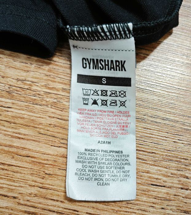 Gymshark Мъжка фланелка за фитнес / тичане размер S
