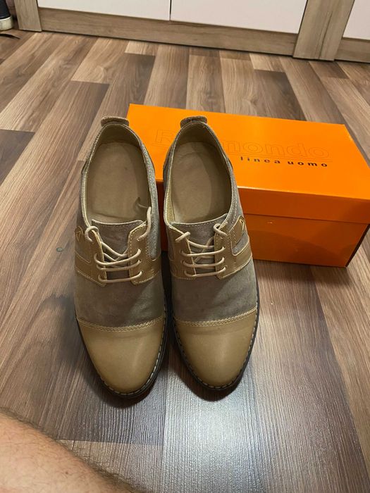 Pantofi de piele naturala marimea 38