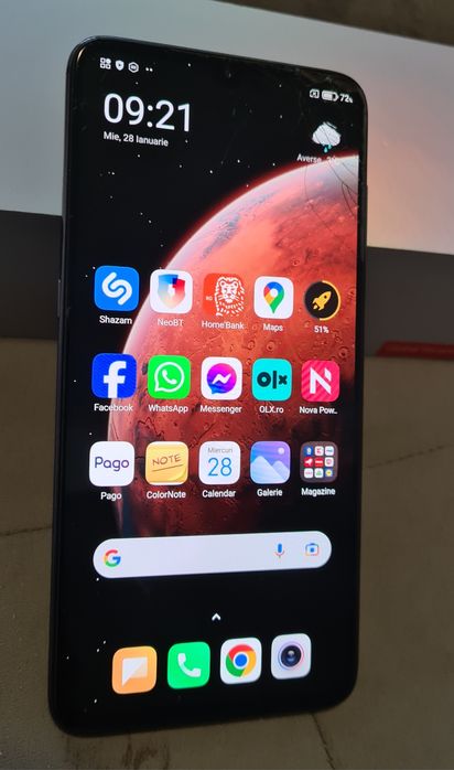 Telefon MI 9 full box cu camera 48MP  UltraHD, incarcare wireless