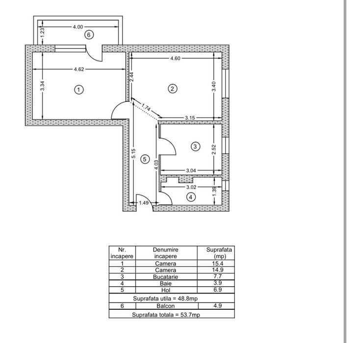 Apartament 2 camere Tineretului-Vacaresti