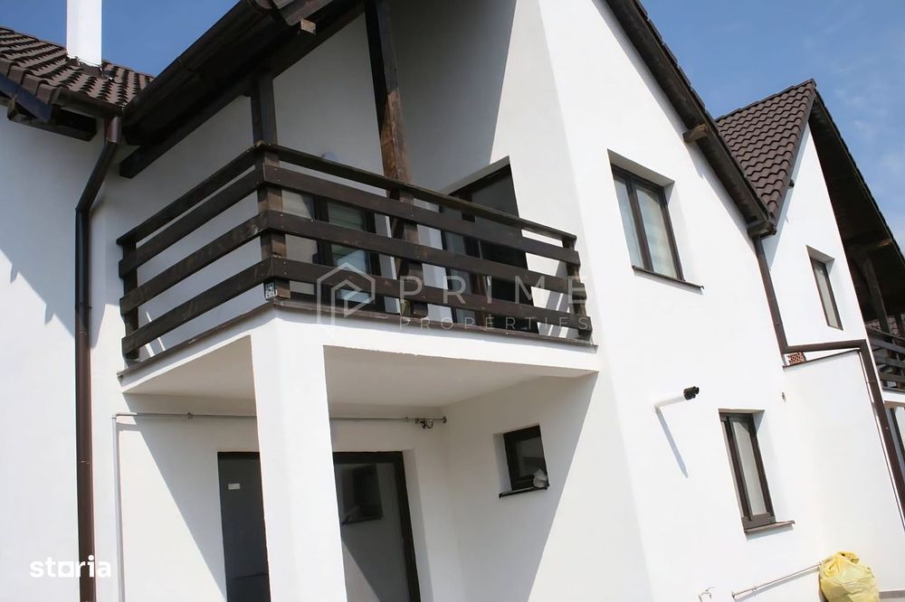 Casă tip duplex complet amenajată si mobilată | șemineu și garaj |