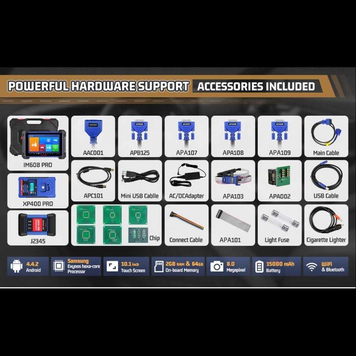 Професионална автодиагностика и програматор Autel IM608 PRO