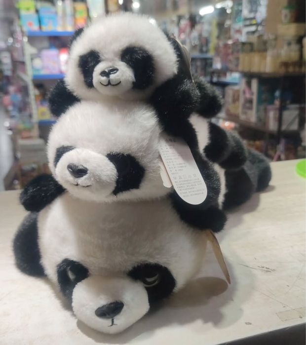 Игрушка мягкая Панда лежачая