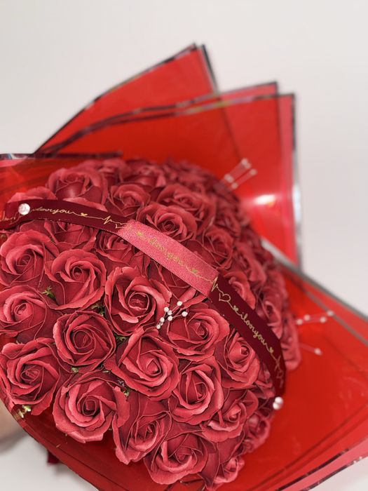 buchet trandafiri de sapun