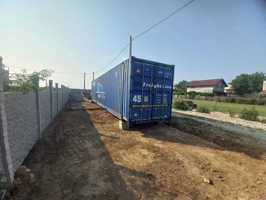 Teren 142mp cu Container – Utilități Oraș – Ideal Depozitare/Weekend