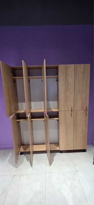 Шкафчики в раздевалку и ресепшен
