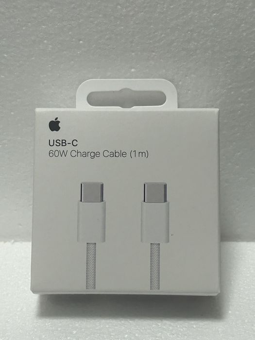 Оригинален Apple кабел 60W С-C за iPhone / MacBook (1м)
