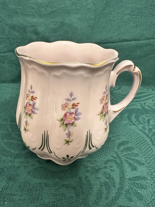 Чешки розов порцелан-големи чаши мъг за кафе, чай и Royal Dux Bohemia