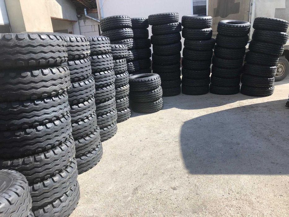 Anvelope 11.5/80-15.3 tip balon cauciucuri implement 300/80-15.3 jante 9x15.3 camere de aer presa balotat mig remorca claas rolant masey john deere