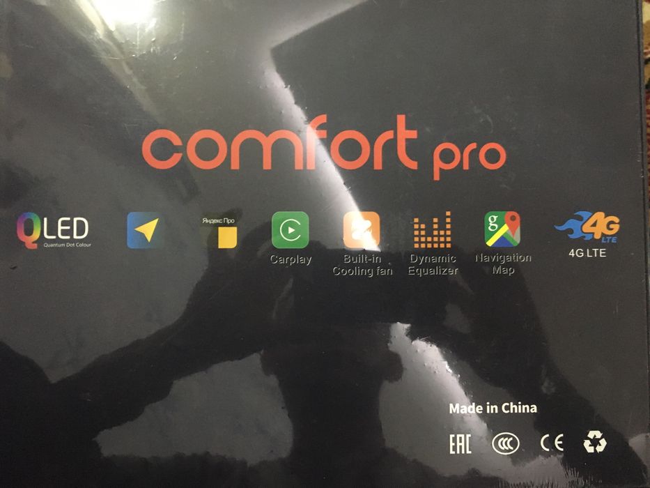 Comfort Pro TS18. Wi-fi, Bluetooth, QLed, 9 дюйм, 4G монитор сотилади