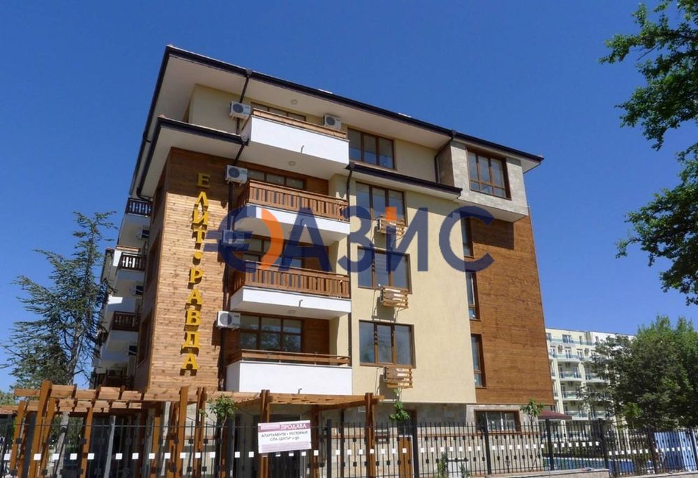 Апартамент с 1 спалня в комплекс" Елит", 60.81 кв. м, Равда,