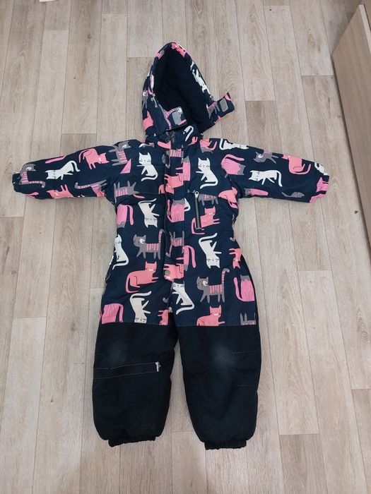 Комбинезон для девочки зимний