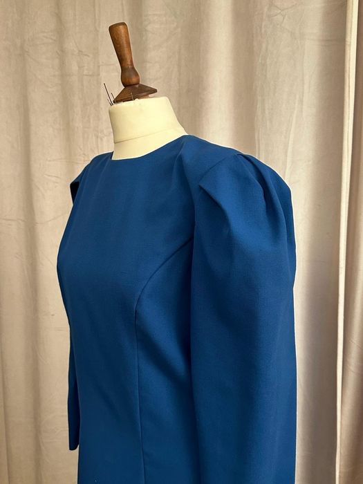 Rochie midi albastra