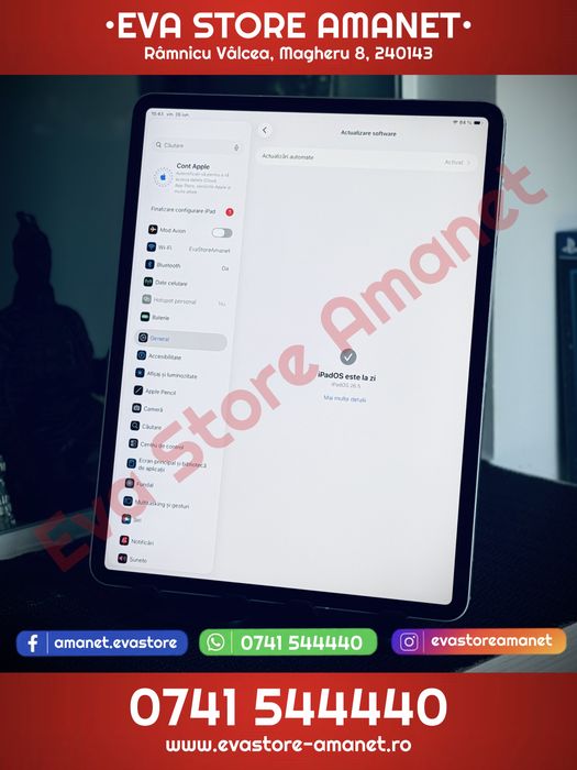 Tableta Apple iPad Pro 12.9” (4th Gen) Silver 256GB WiFi +