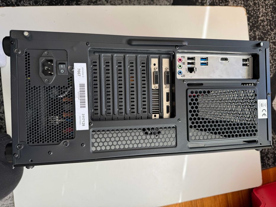 Gaming PC - i3-10100F 3.6 - 4.30 GHZ - 8 ядрен , 12GB RAM