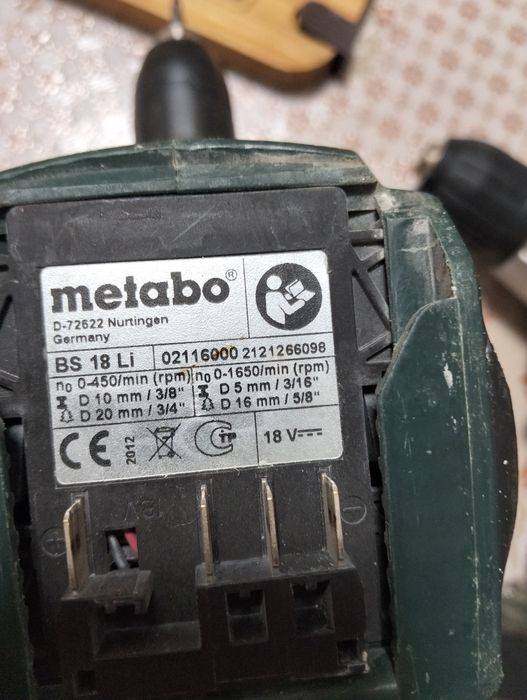 Vând Auto filetante Metabo