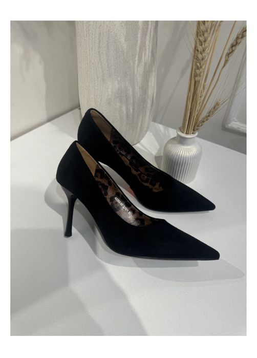 Туфли замшевые лодочки