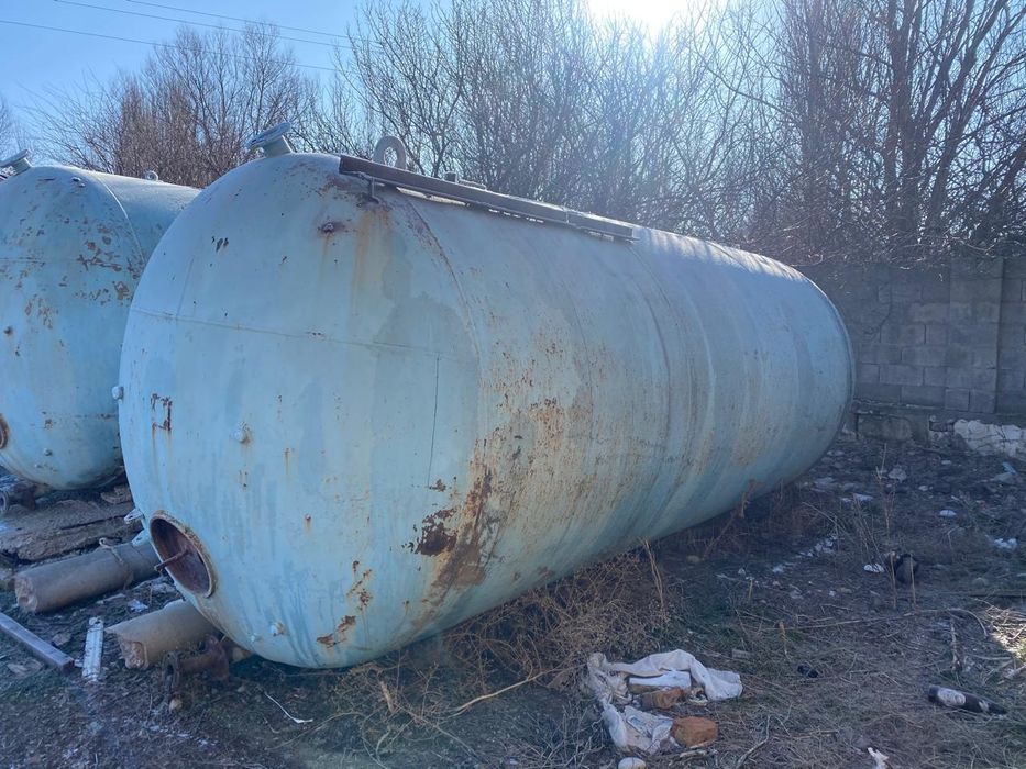 Эмалированная бочка 20 м3.