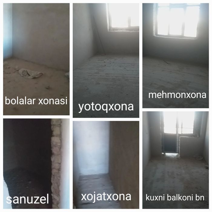 yangi qurilayotgan uylar 3 xona