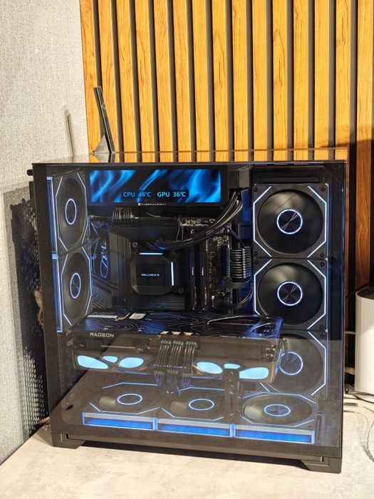 Rx9070xt + intel ultra7 265kf компьютер