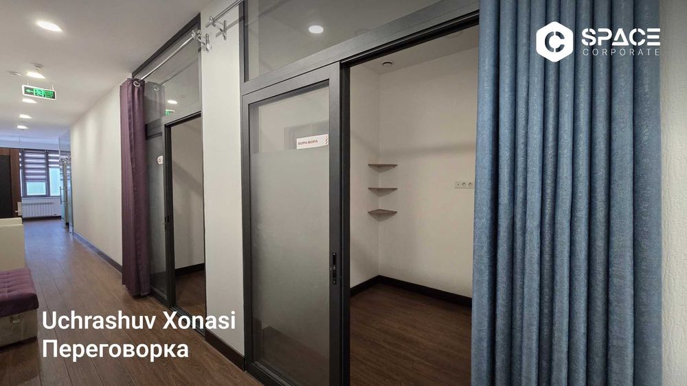 Офис 600 м² возле м. Буюк Ипак Йули — ремонт, мебель, удобства