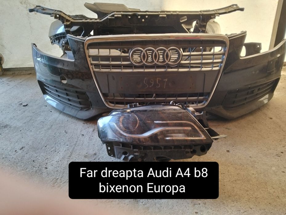 Far dreapta bixenon audi A4 b8 Europa