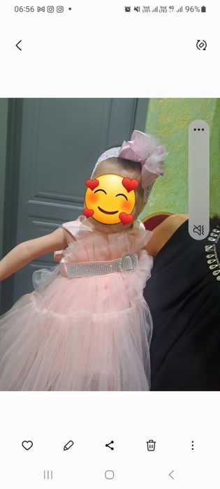 Очень красивое платье на 1год