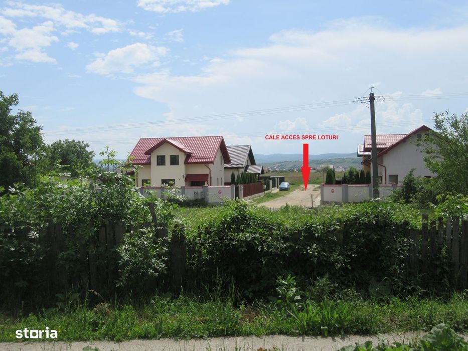 Lilieci (str.Hotarului) - 2 loturi intravilan - 394 mp / 368 mp