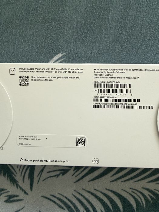 Apple watch 11 46mm cellular sigilat