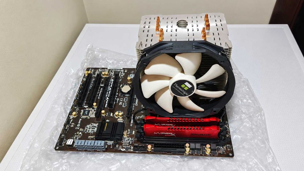 Kit Intel i7-4770K + ASRock Z87 Extreme3 + 16GB RAM + Cooler Thermalright