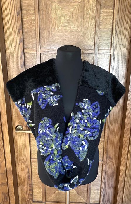 Комбинированный шарф снуд  Patterntorso