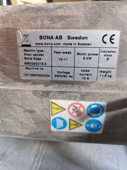 Mașină de rașchetat de margine Bona