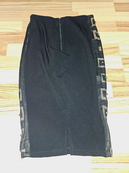 BBY, fusta office, conica, neagra