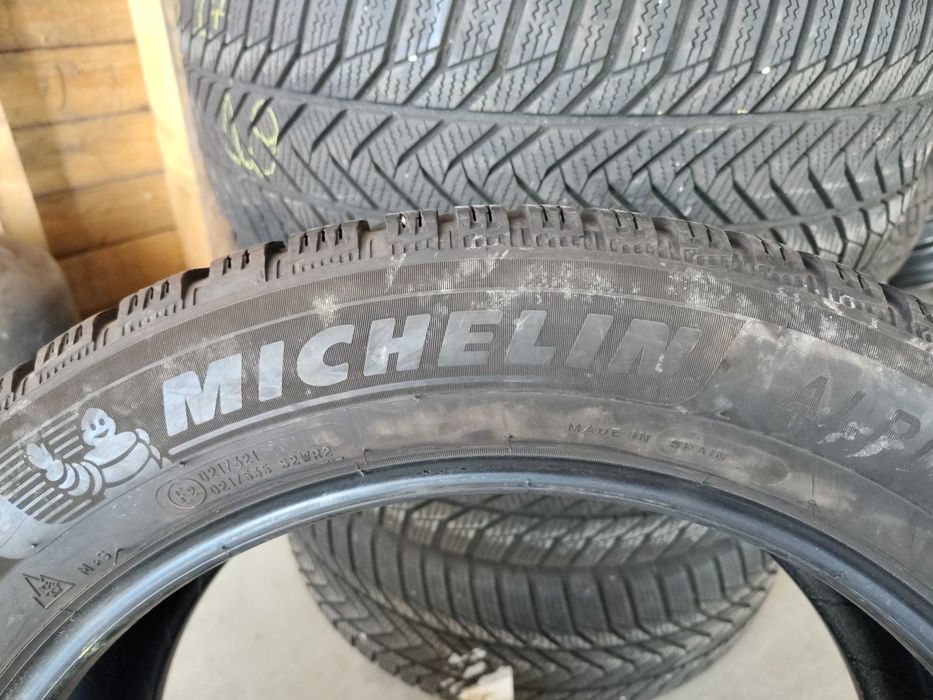 4бр.зимни гуми MICHELIN 215 55 17 DOT21 цена за брой