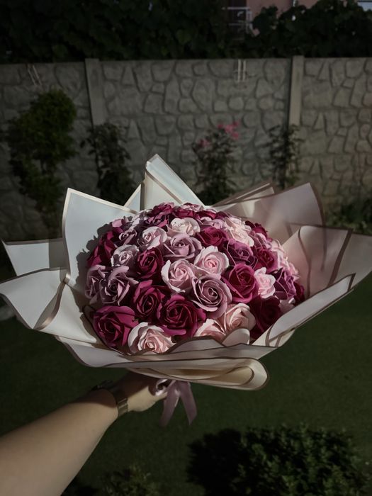 Buchete din trandafiri de sapun