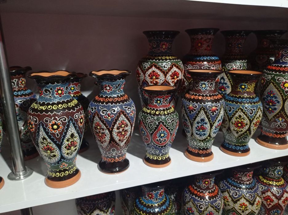Вазы национальный ручная работа точечная